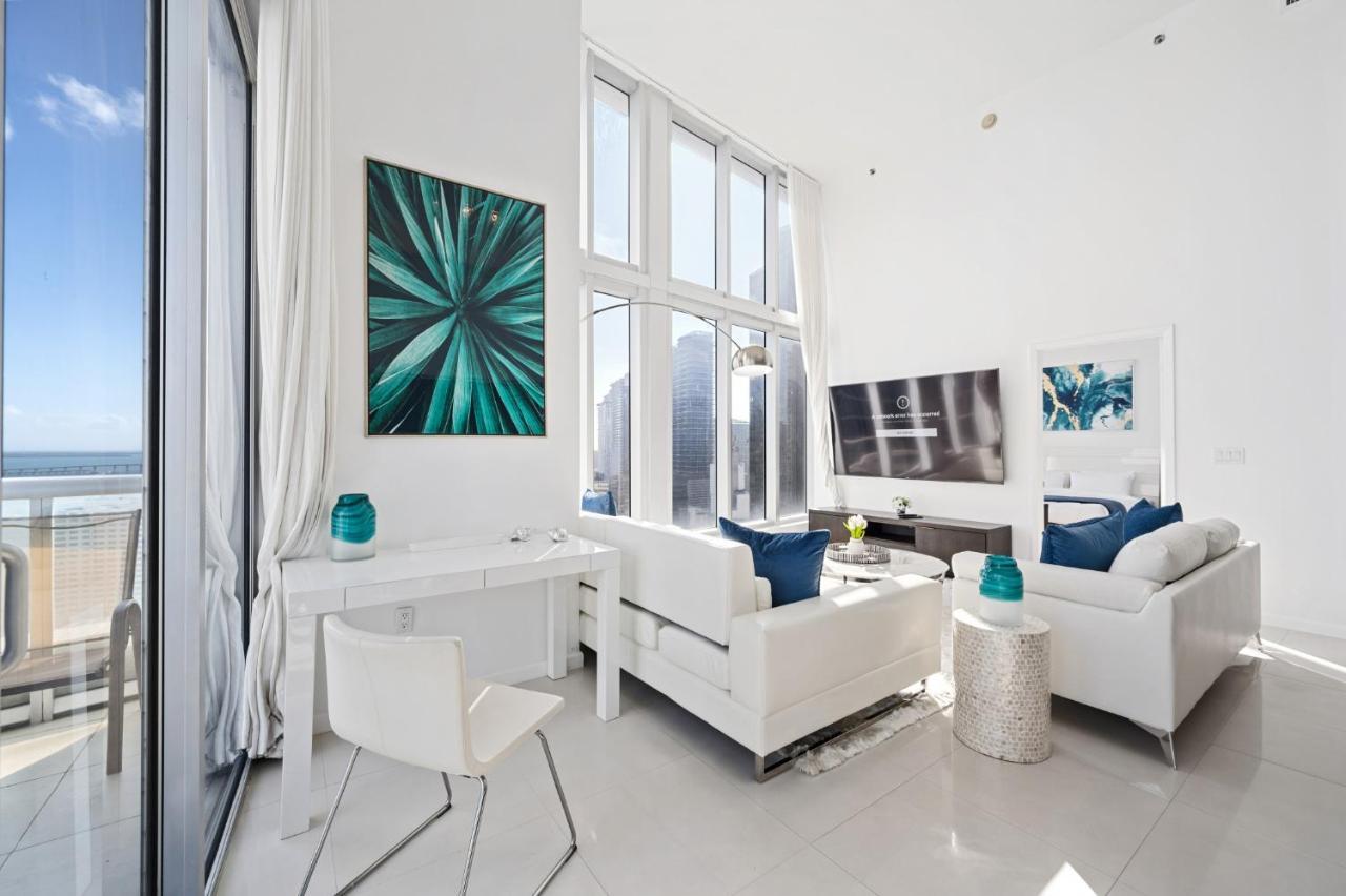 Iconic Luxurious High Ceilings Unit Brickell W Apartment Miami Bagian luar foto