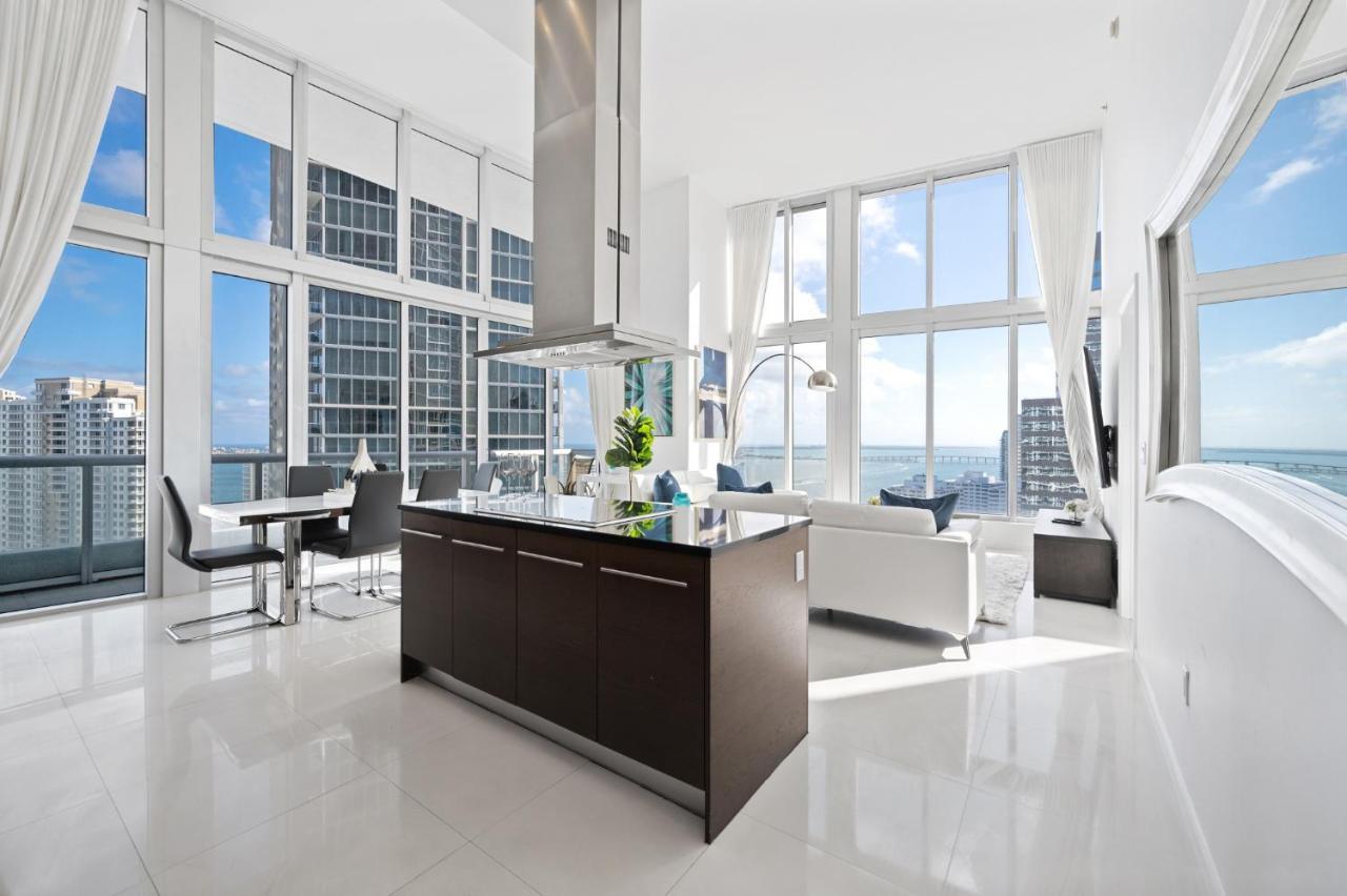 Iconic Luxurious High Ceilings Unit Brickell W Apartment Miami Bagian luar foto